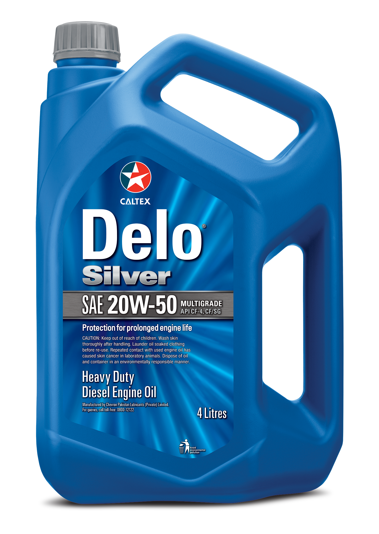 Delo Silver MultiGrade 20w-50 4 ltr