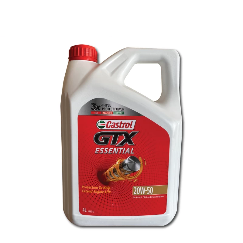 Castrol GTX Essential 20W50 4L PACK