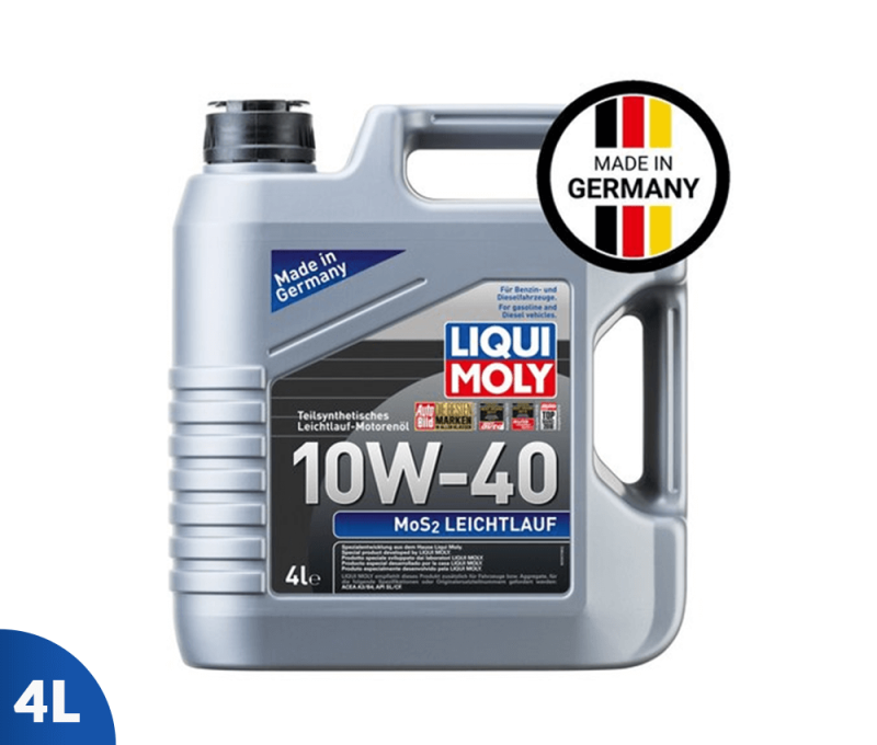 LIQUI MOLY 10W40 4LTR mos2 leichtlauf