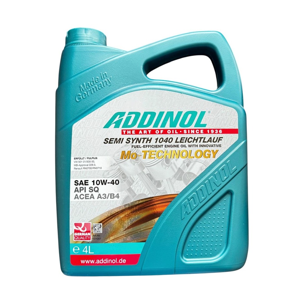 ADDINOL 10W40 MO TECH 4L PACK