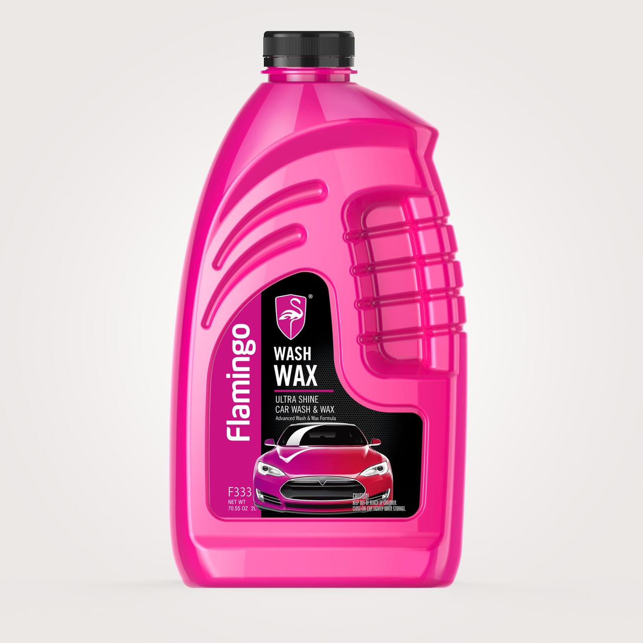FLAMINGO WASH AND WAX 2LTR
